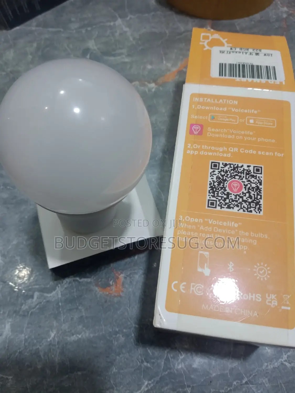 Bluetooth Smart Bulb Tuya