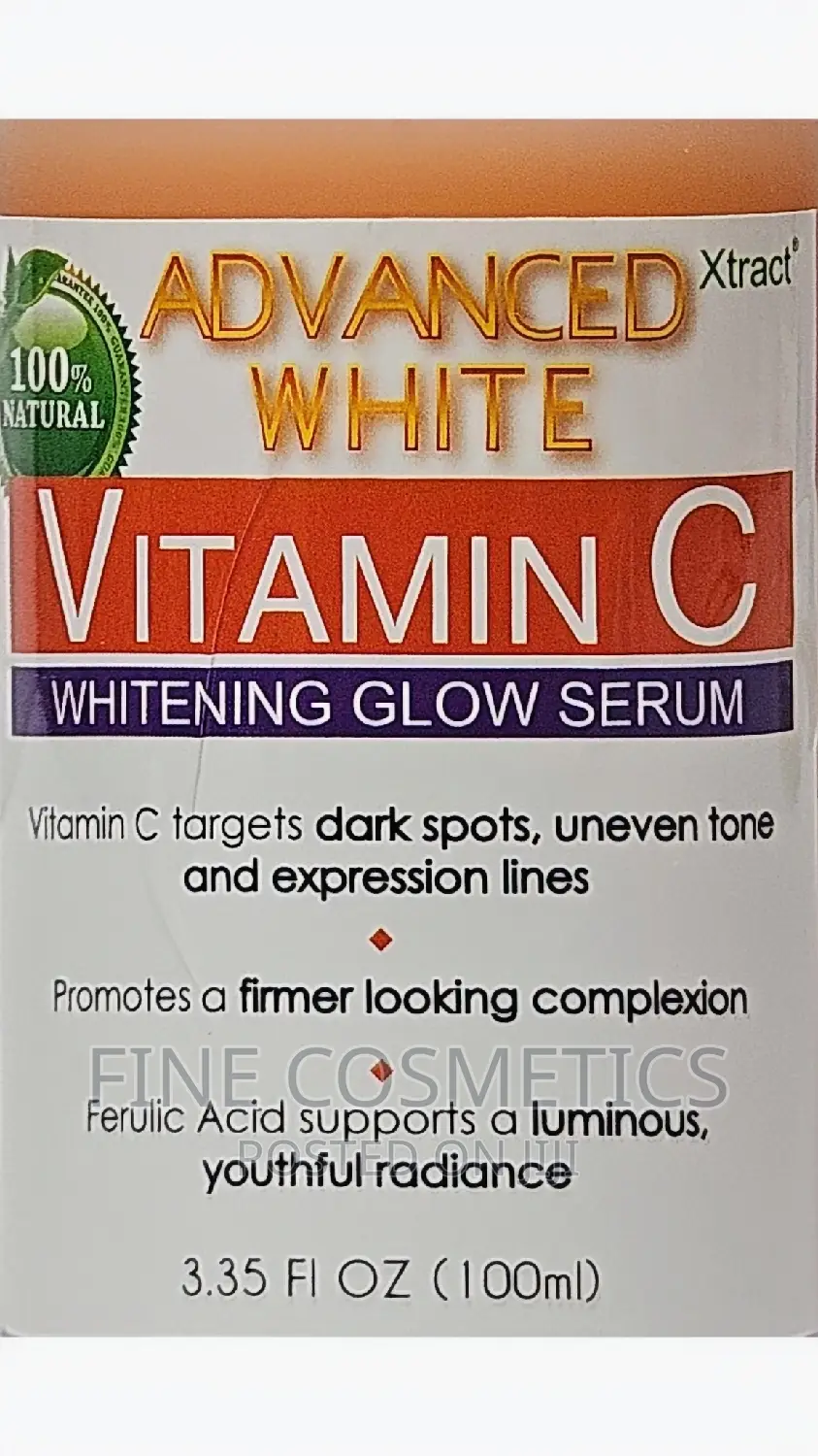 ADVANCED WHITE |Vitamin C Whitening Glow Serum Spots Remover