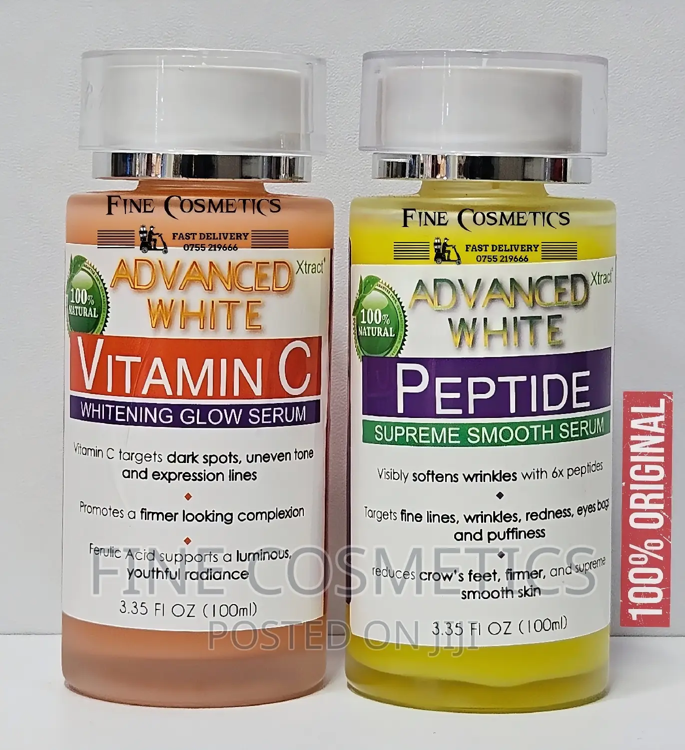 ADVANCED WHITE |Vitamin C Whitening Glow Serum Spots Remover