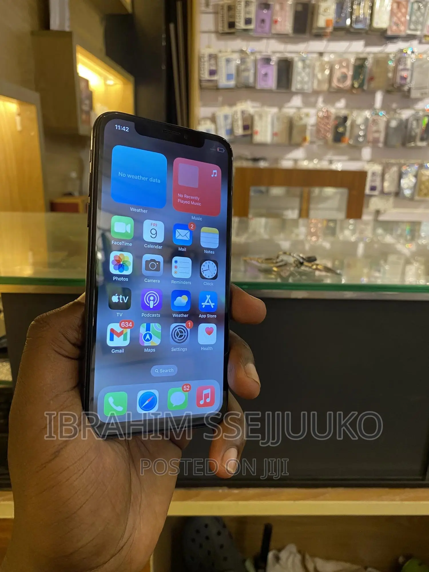 Apple iPhone X 64 GB Black