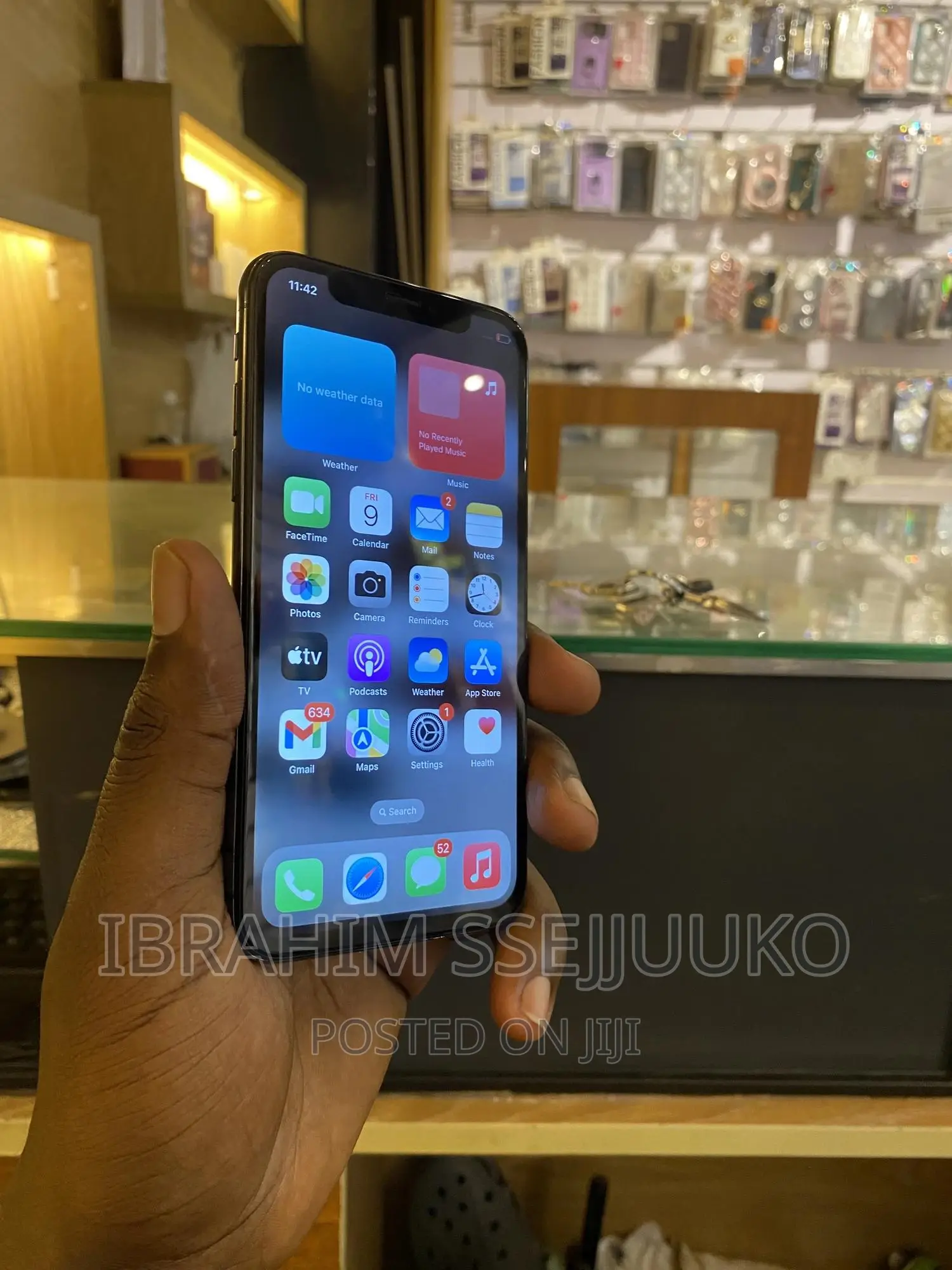 Apple iPhone X 64 GB Black