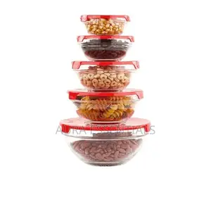 Home Basics 5 PCS Glass Bowl Set