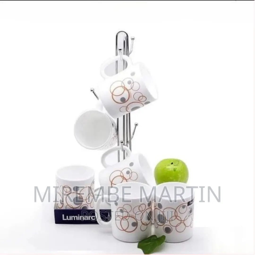 Luminarc 6 Pieces of Circled Tea Coffee Mug