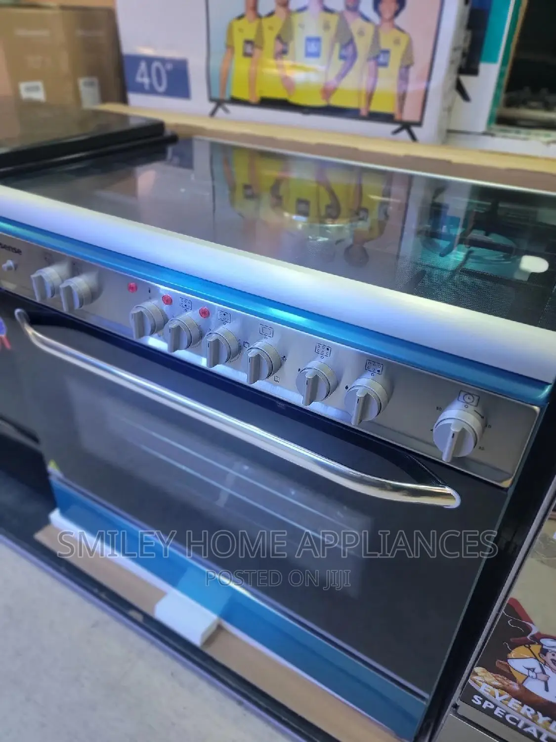 Hisense 90cm by 60cm Gas Cooker