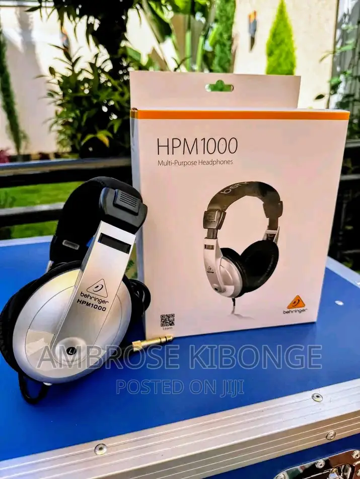 Original 4x BEHRINGER Gray HPM-1000 Multi Purpose Headphones