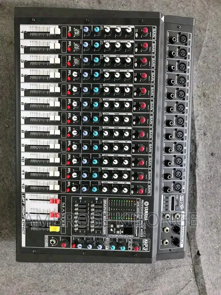 Original 12 Channels USB/MP3 Player Support Music Amp-Mixer.