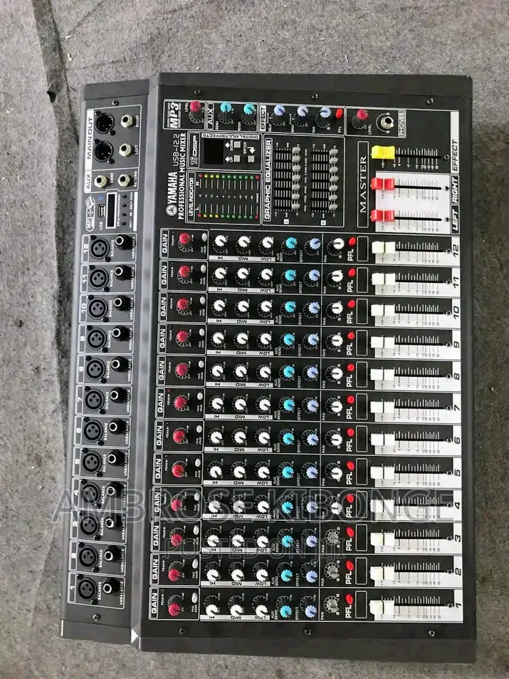 Original 12 Channels USB/MP3 Player Support Music Amp-Mixer.