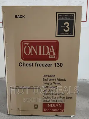 Onida Plus 130l Chest/ Deep Freezer