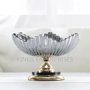 Crystal Glass Fruit Holder