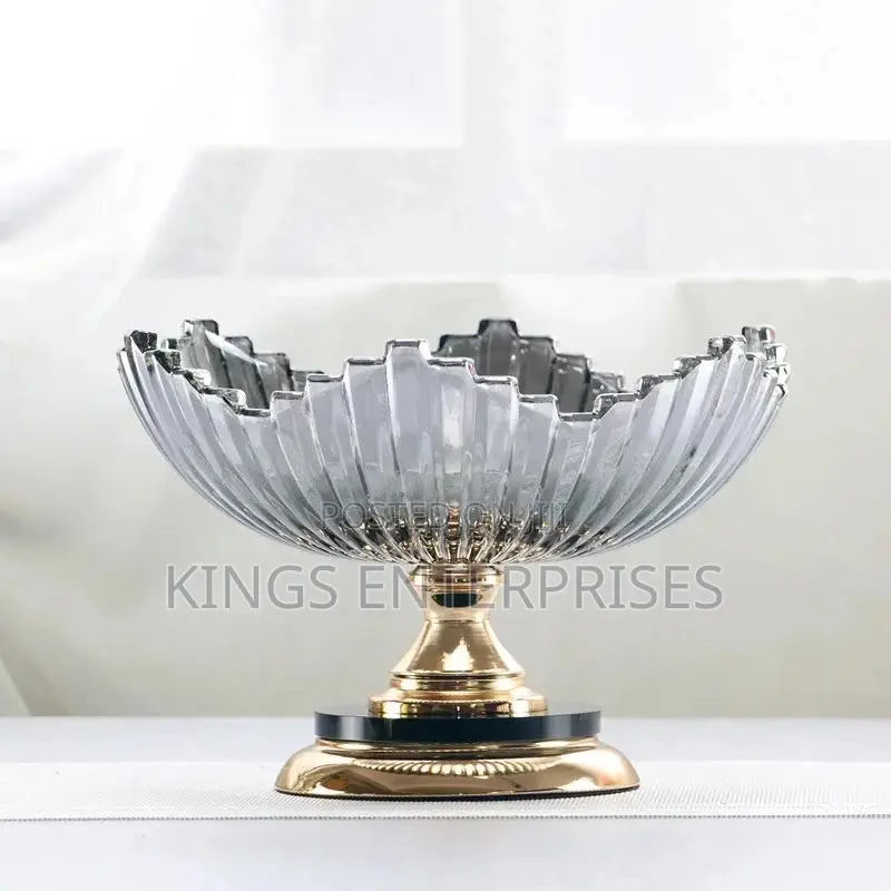 Crystal Glass Fruit Holder