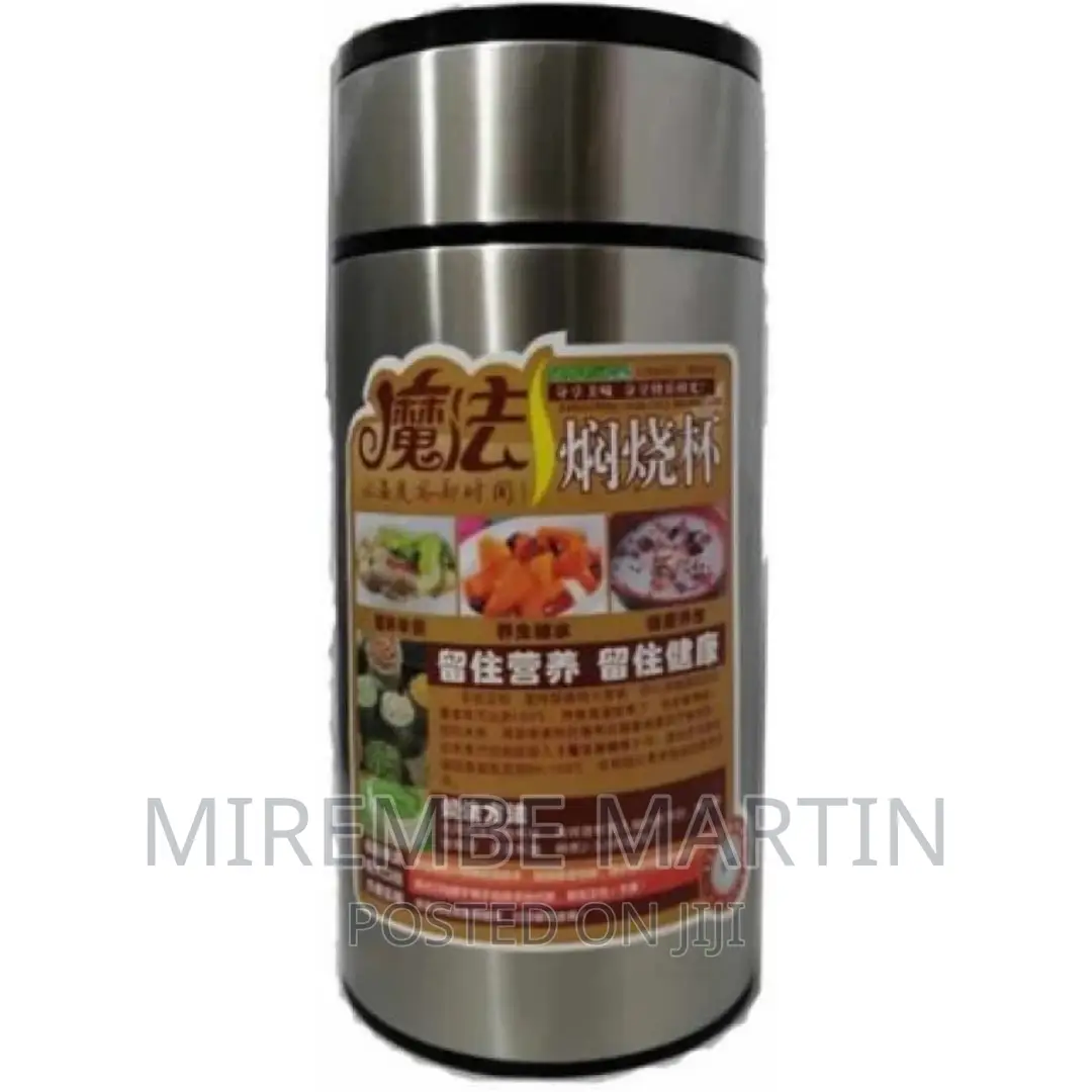 1000ml Vacuum Insulated Thermo Food Flask, Lunch Box,Warmer-