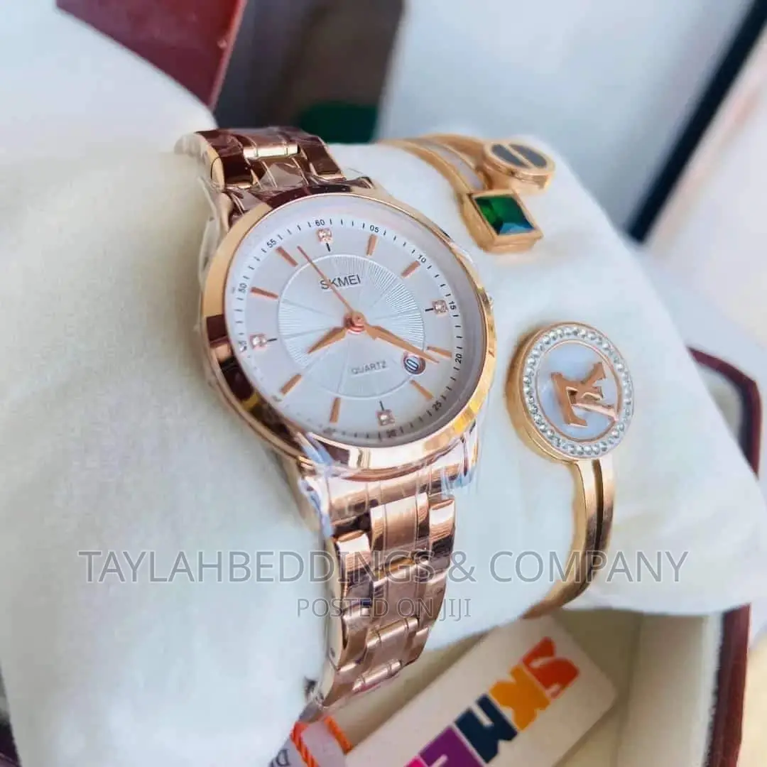 SKMEI Quartz Women Watches Fashion Luxury Stainless Steel