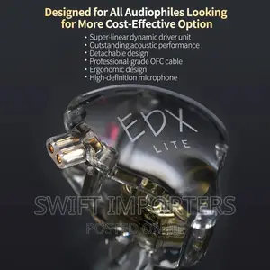 In Ear Monitors Kz Edx Lite Iem Earphone Stage Monitors Inears Studio