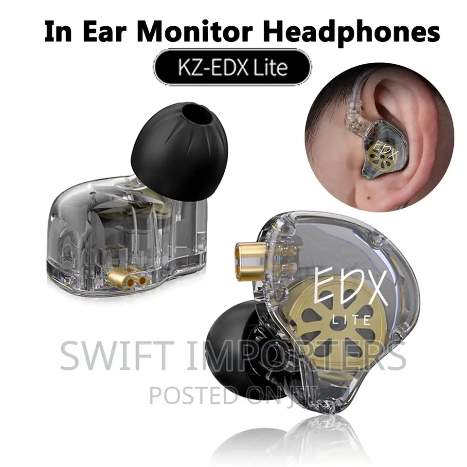 In Ear Monitors Kz Edx Lite Iem Earphone Stage Monitors Inears Studio