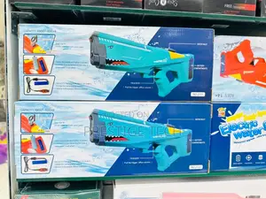 Kids Electric Water Gun (Shark Water Blaster Toy 32ft Spray)