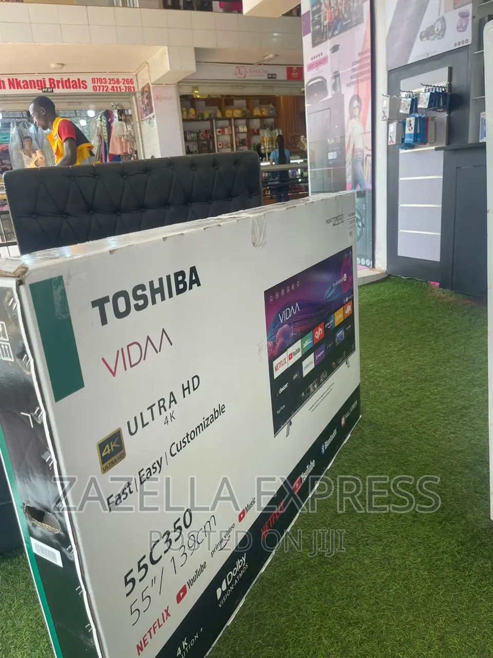 Toshiba 55 Inch Smart Tv 55c350 – Uhd Vidaa Smart Tv; Dol