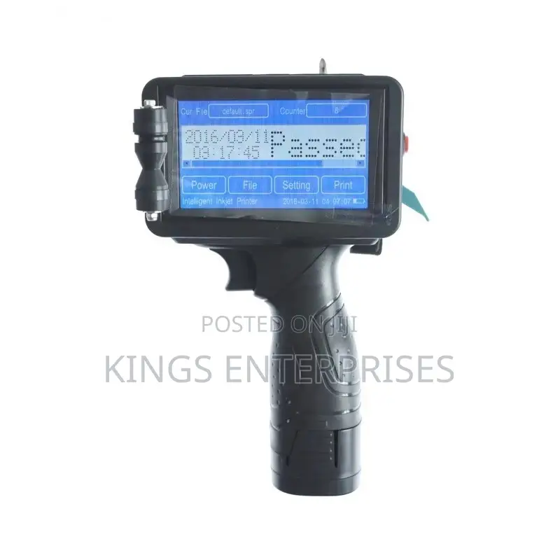 Hand Held Ink Jet Printer