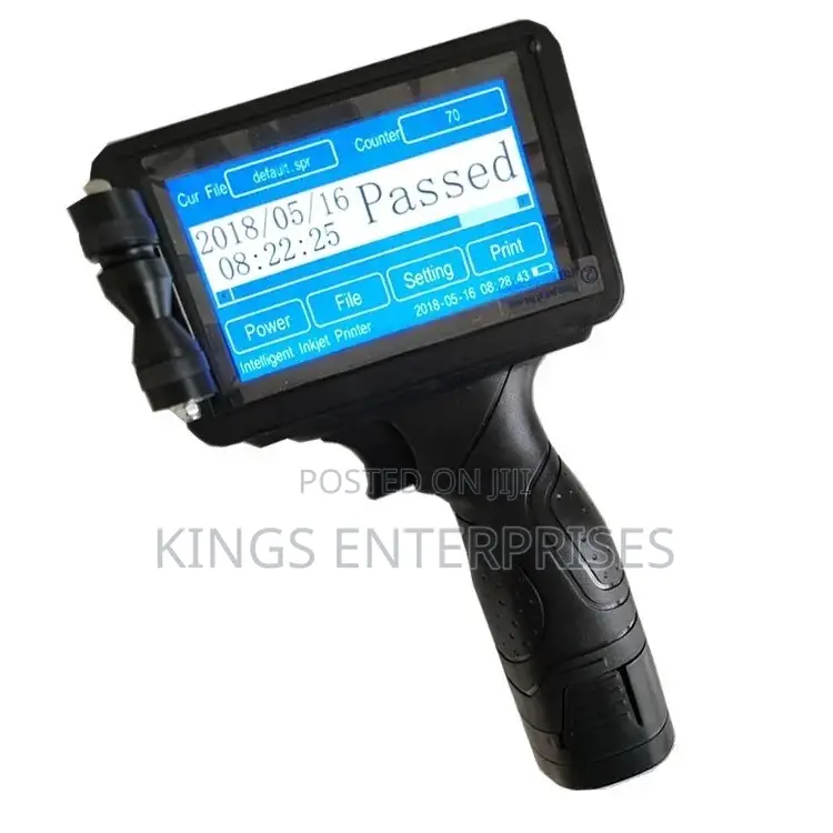 Hand Held Ink Jet Printer
