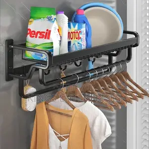 Soap and Towel Bath Room Rack