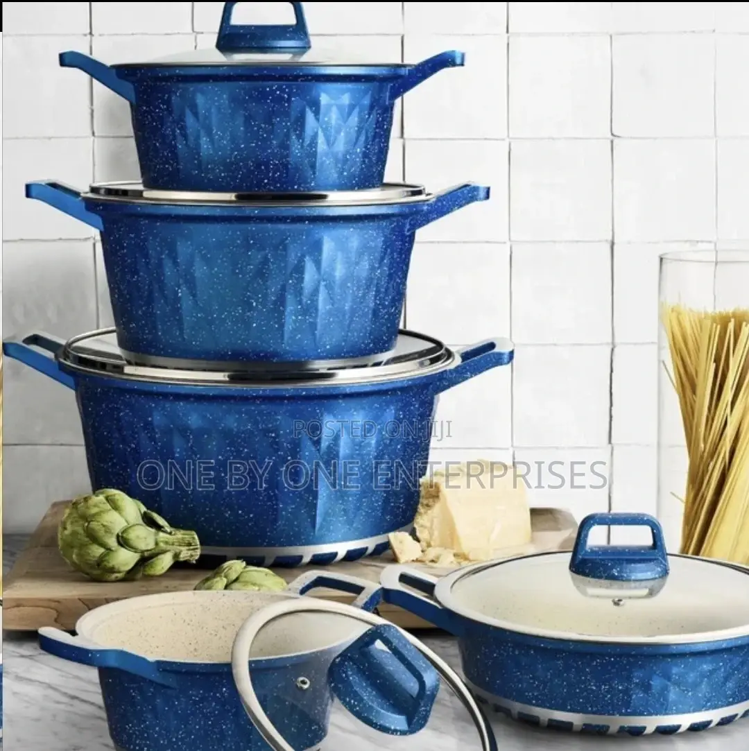Diamond Smoke-Free Home Cookware Pots Set of 5 PCS