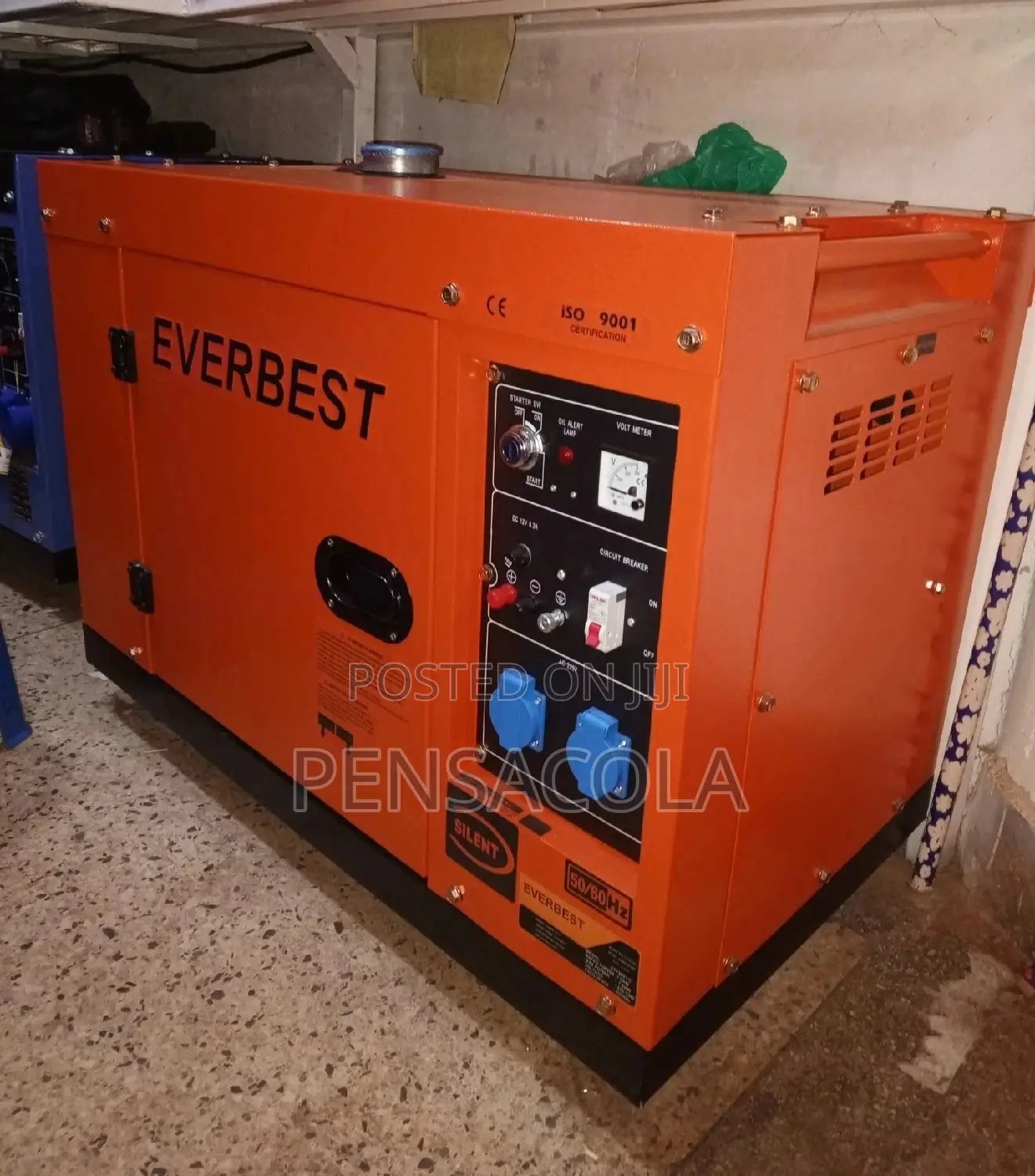 Silent Everbest Generator 7.5kva