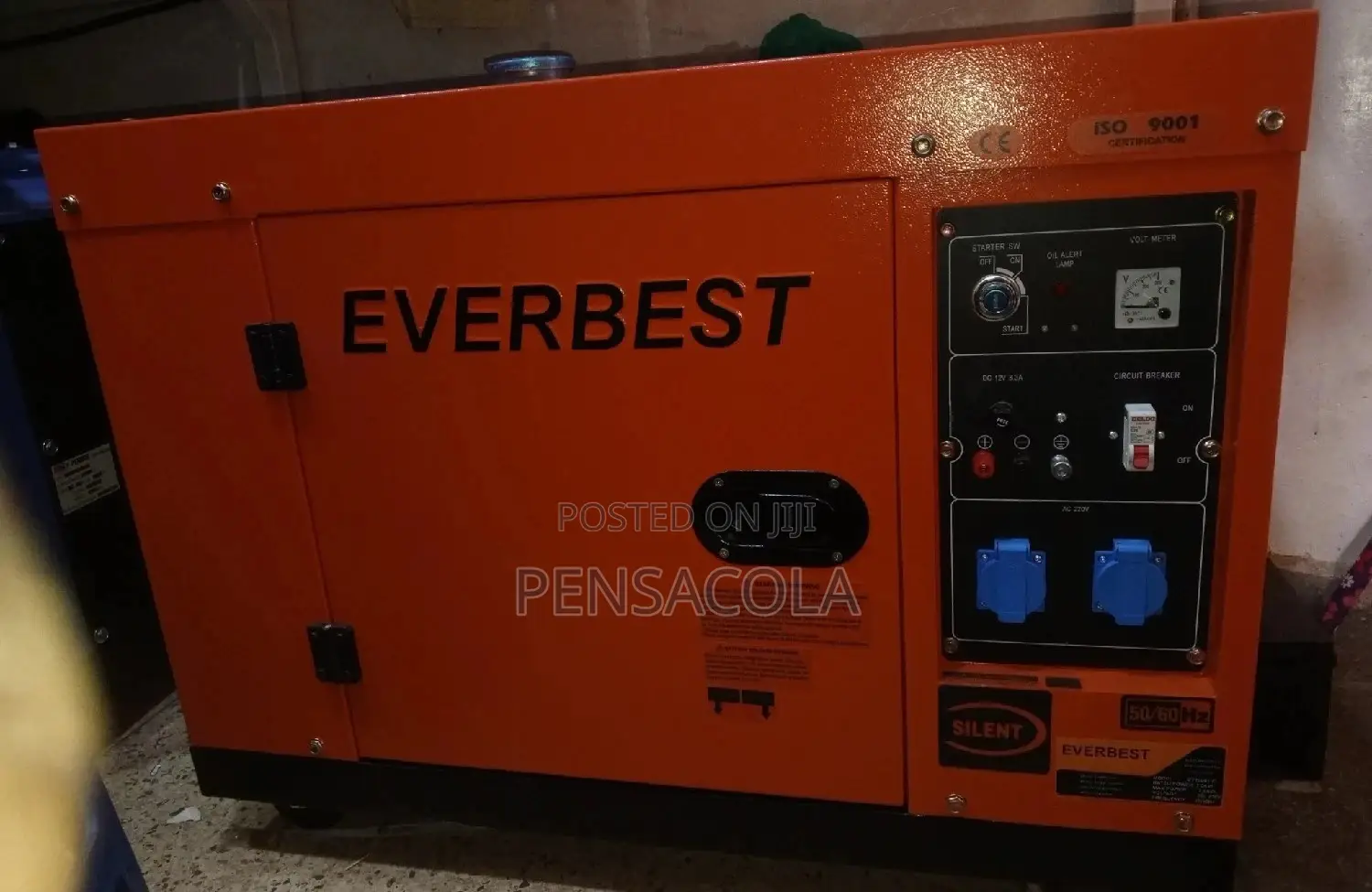 Silent Everbest Generator 7.5kva