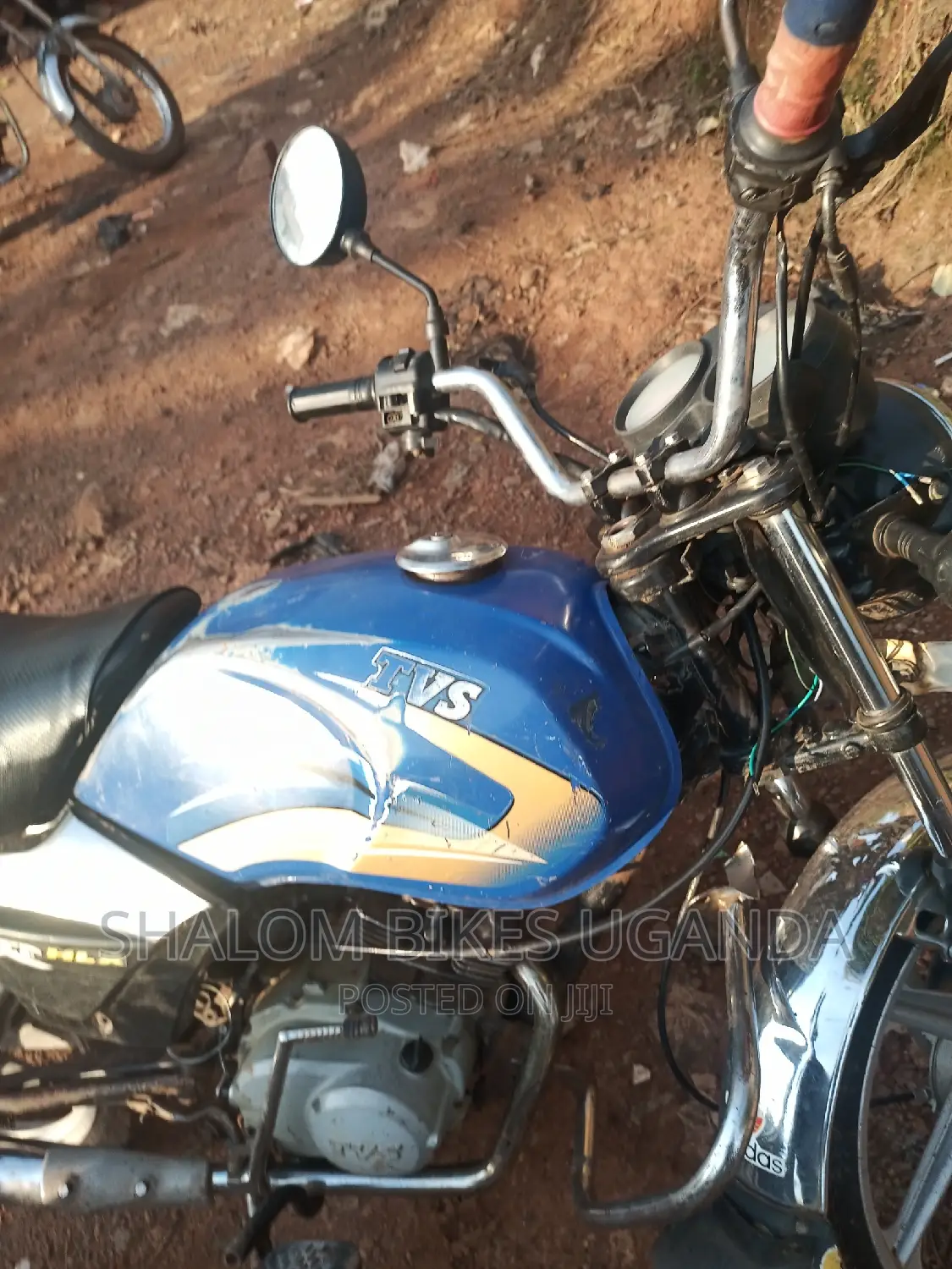 TVS XL 100 2011 Blue