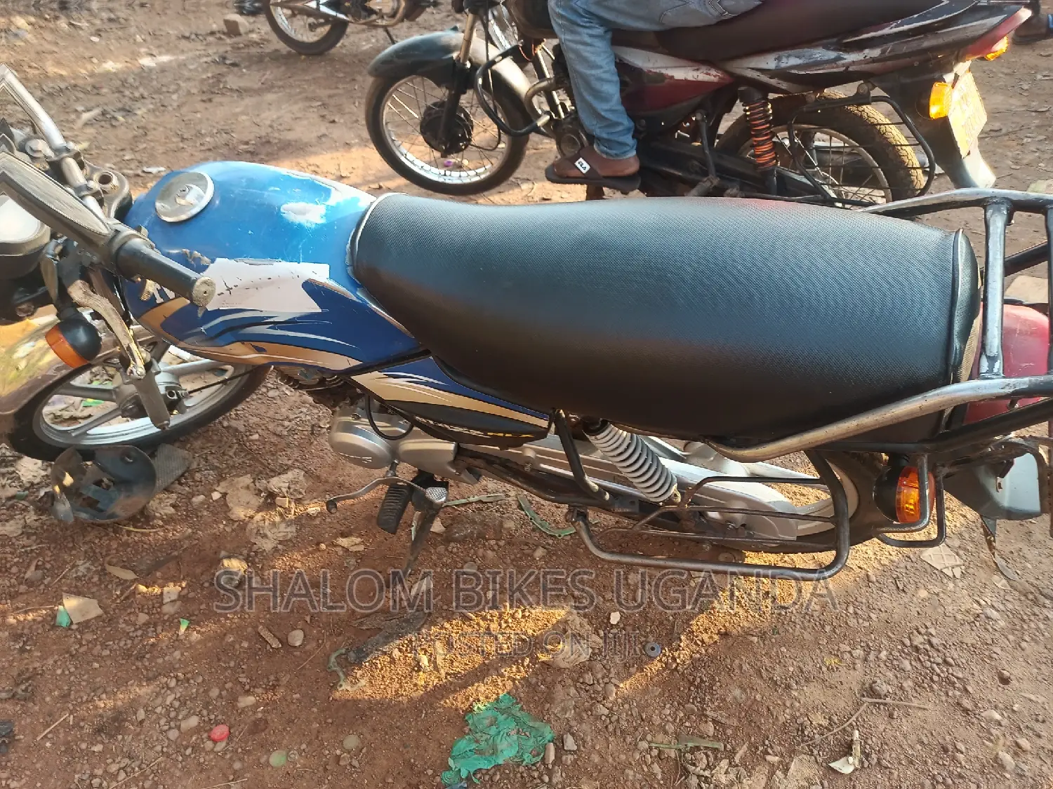 TVS XL 100 2011 Blue