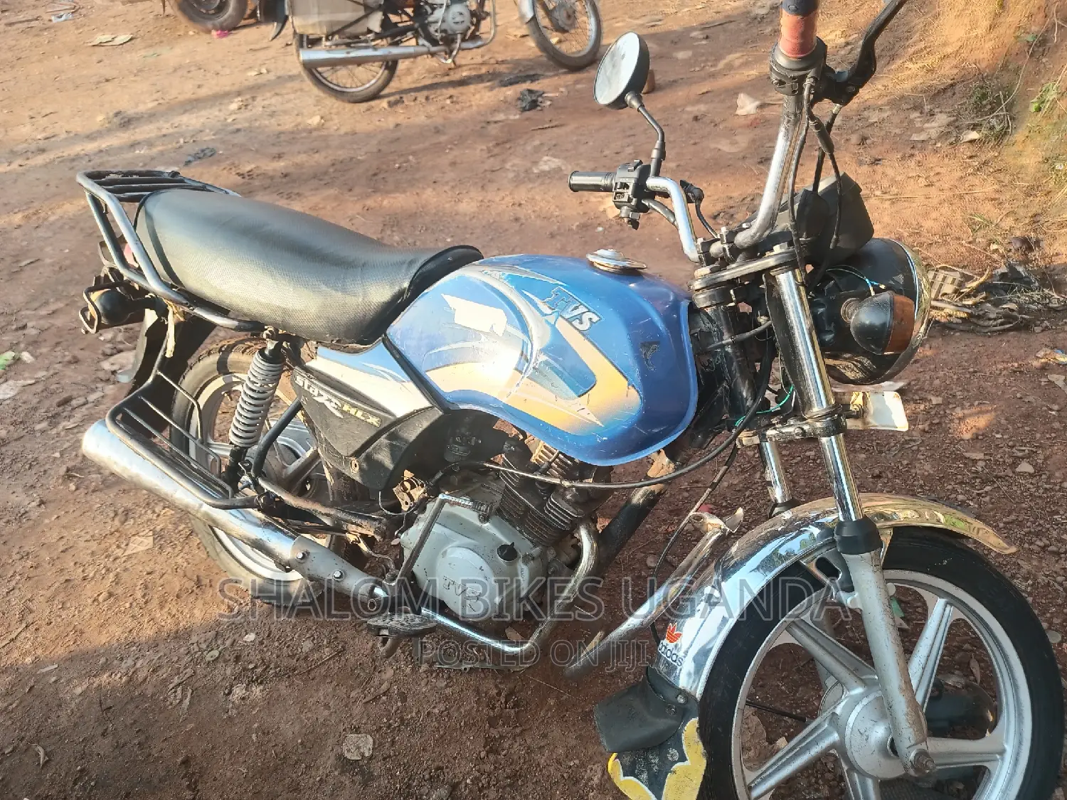 TVS XL 100 2011 Blue