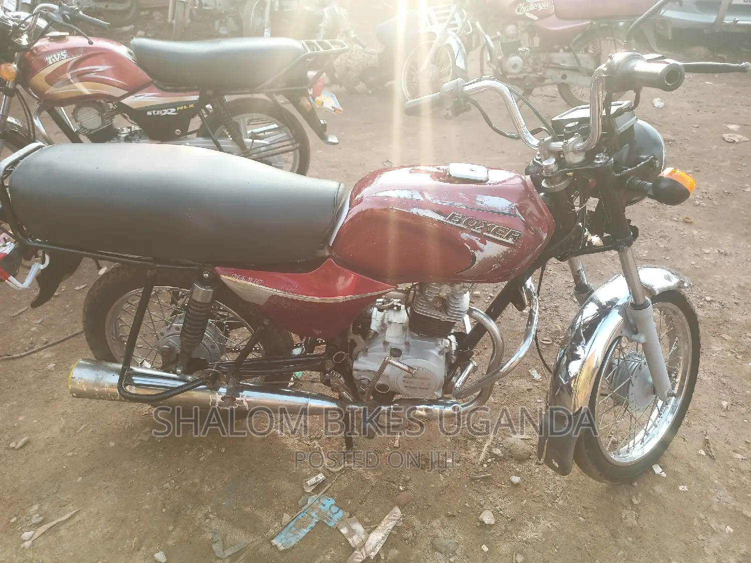 Bajaj Boxer 100 2015 Red