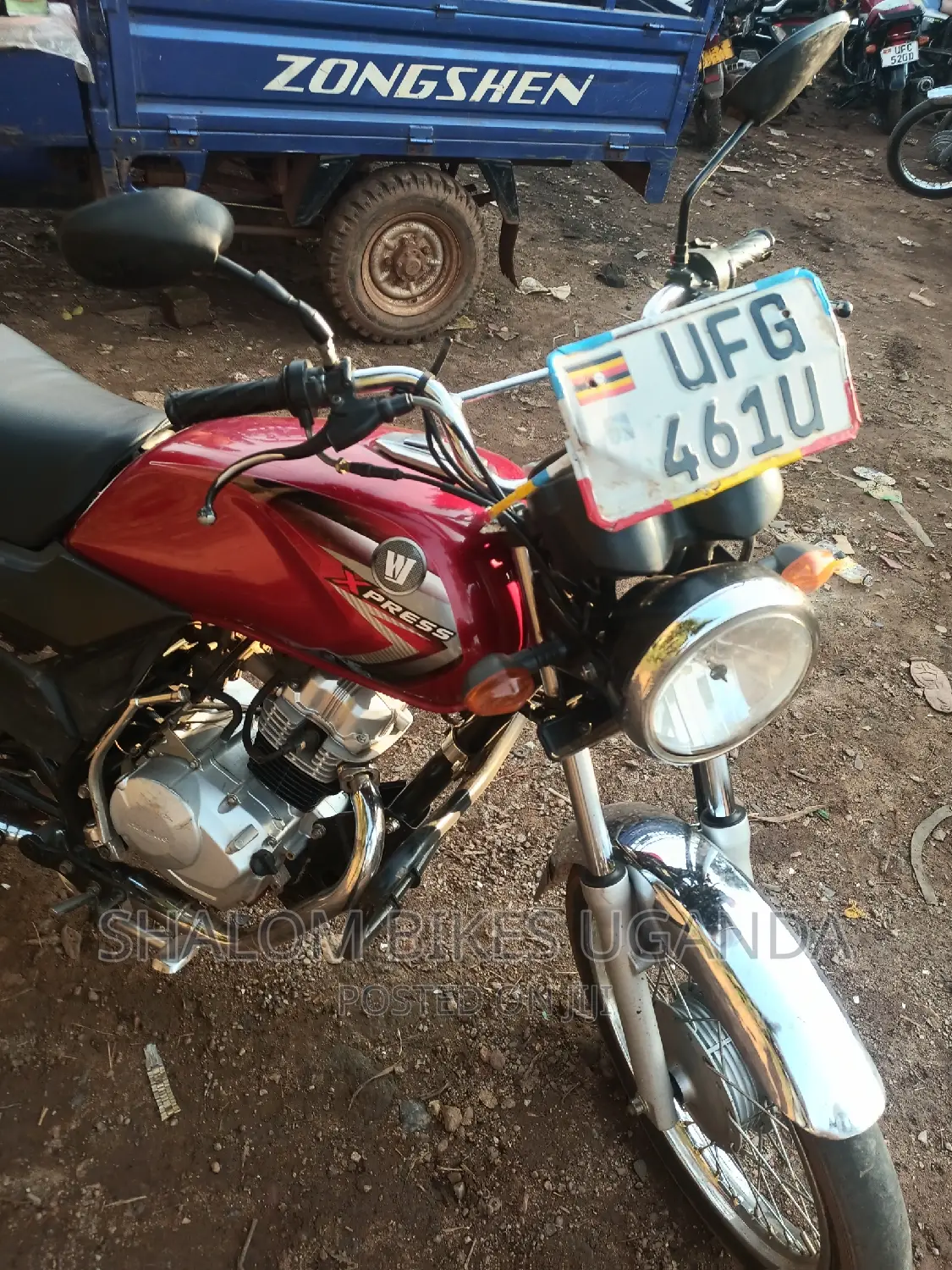 Haojue DH125 2022 Red