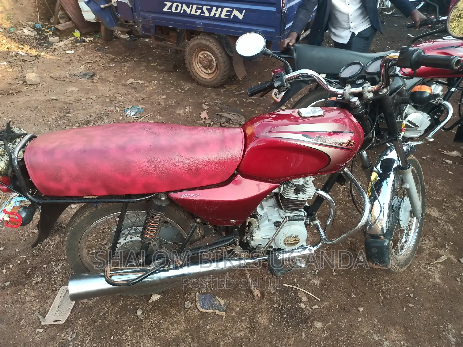 Bajaj Boxer 2023 Red