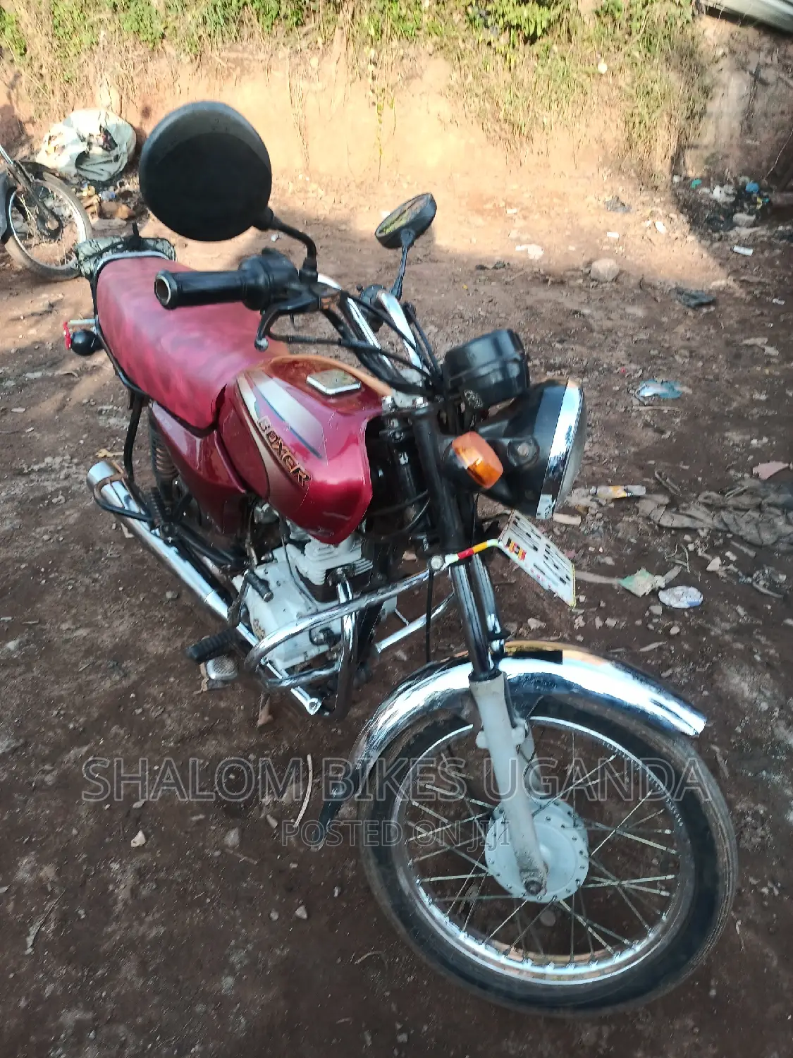 Bajaj Boxer 2023 Red