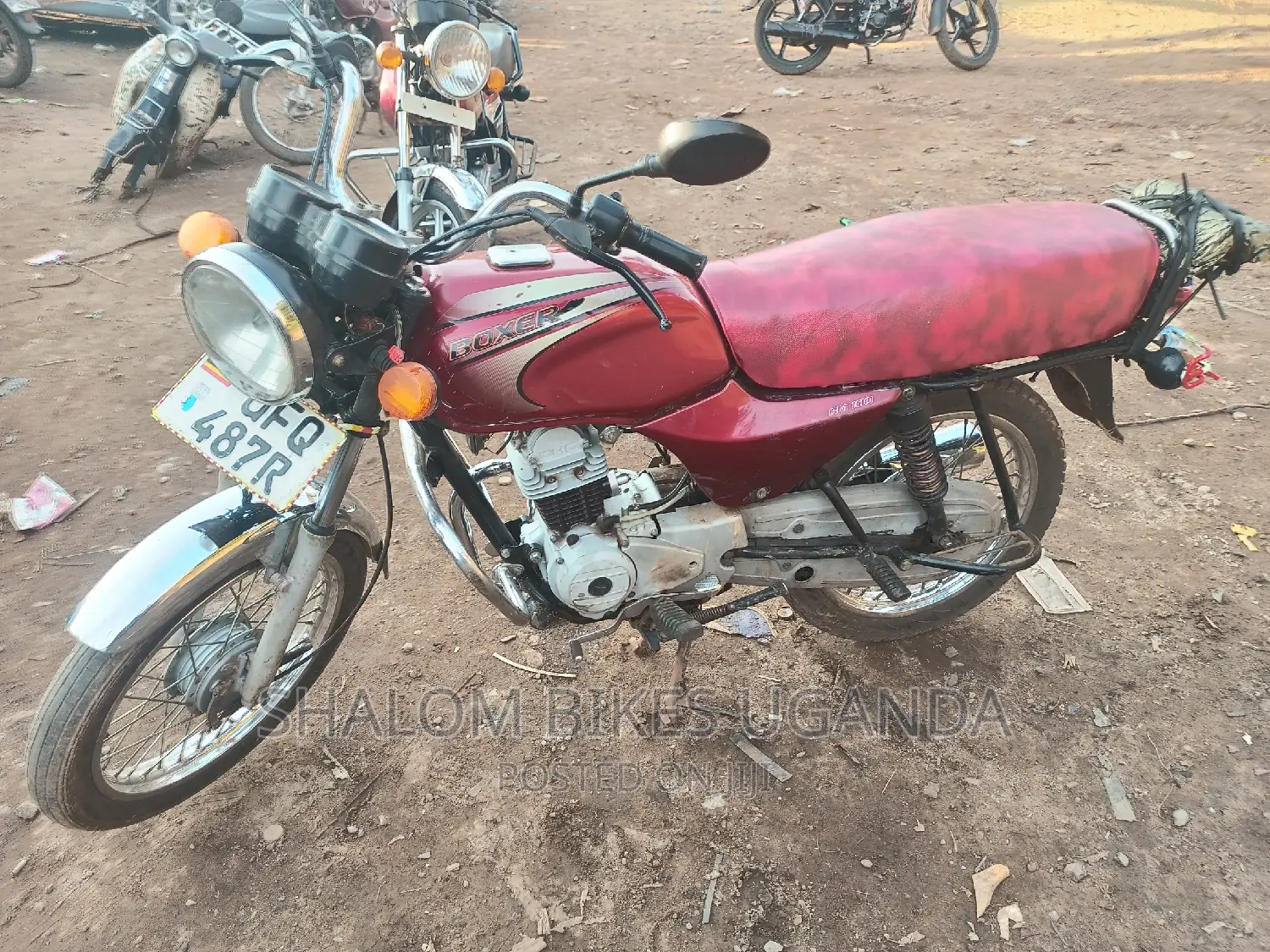 Bajaj Boxer 2023 Red