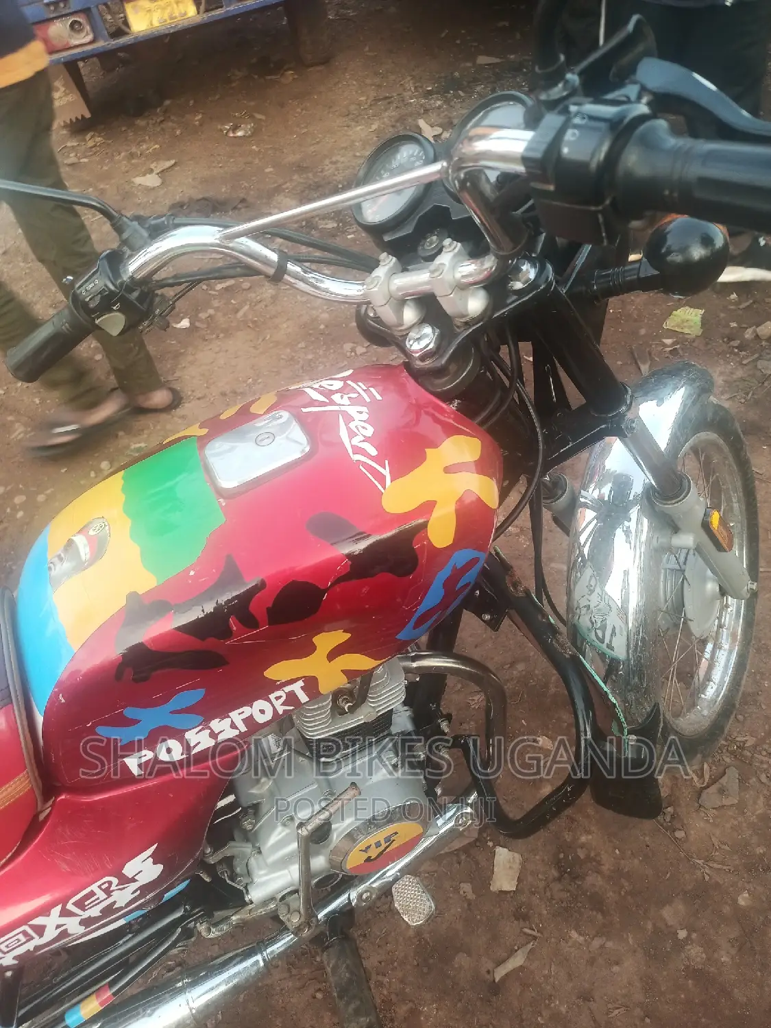 Bajaj Boxer 100 2018 Red