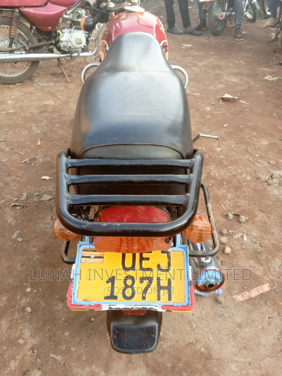 TVS XL 100 2023 Red