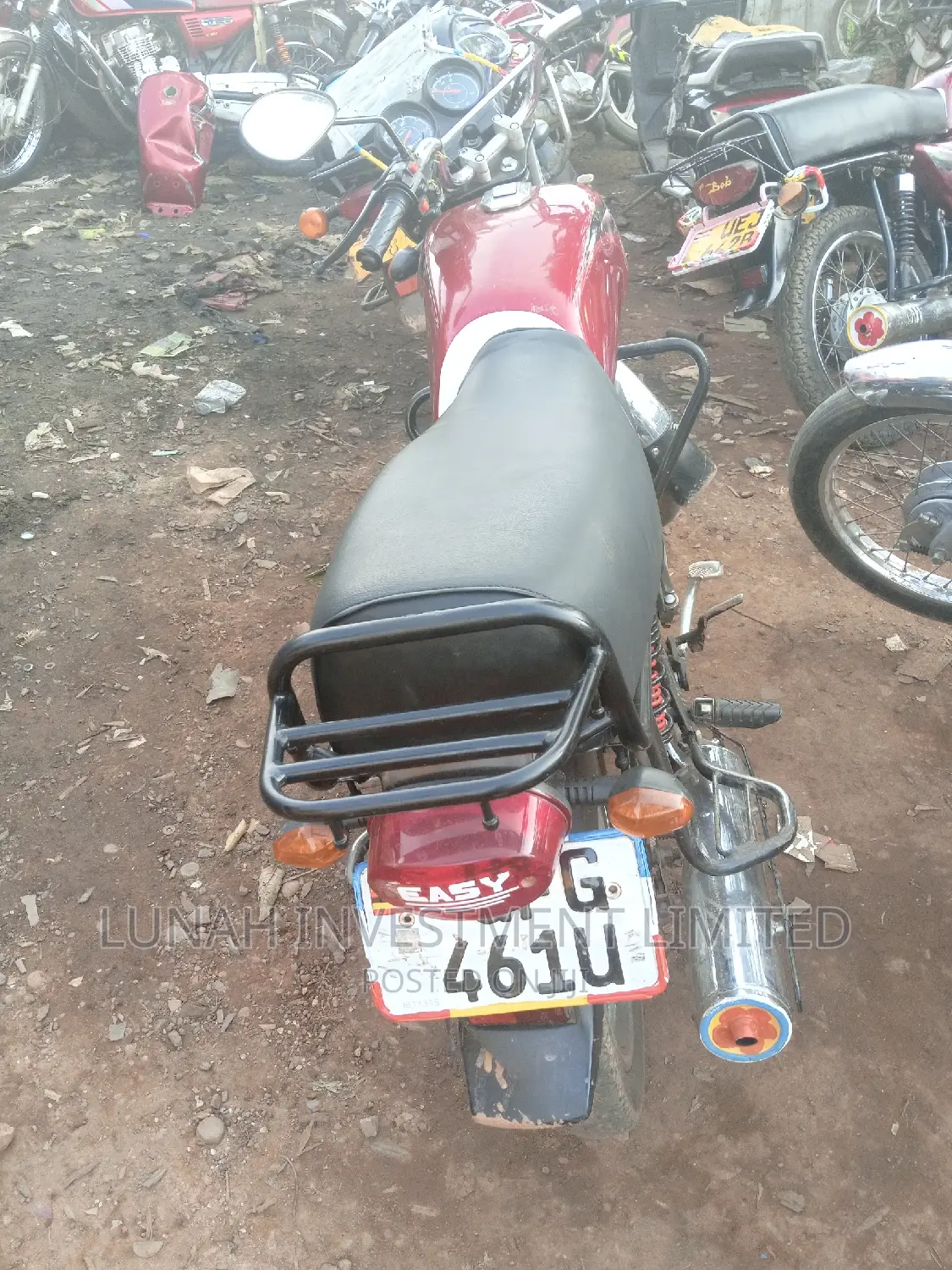 Haojue HJ110-2C 2023 Red