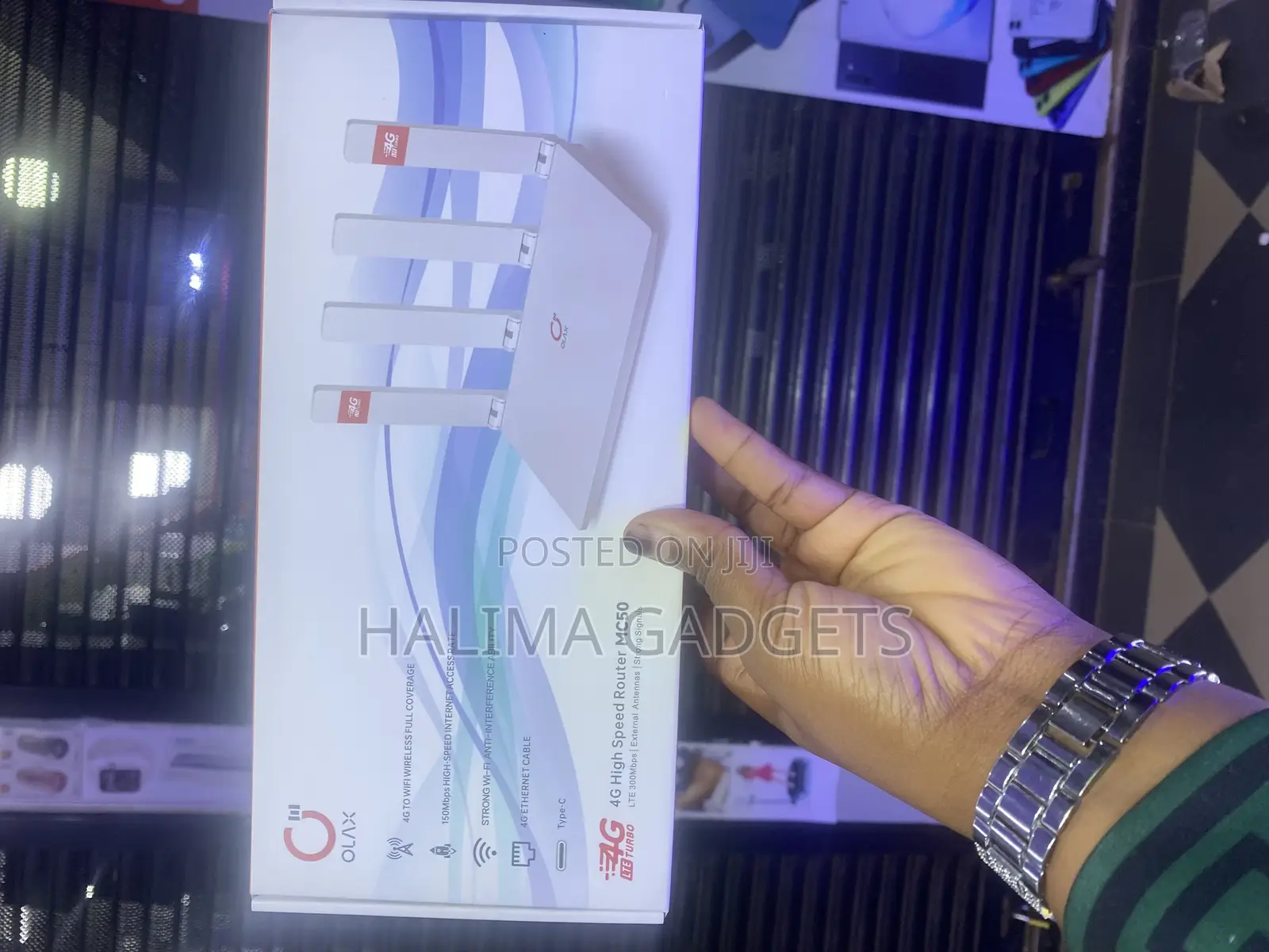 Olax 4g to Wi-Fi 4g High Speed Router Mc50