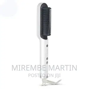 2in1 Electric Hairstraightener,Comb,Cutler PTC Heating Brush