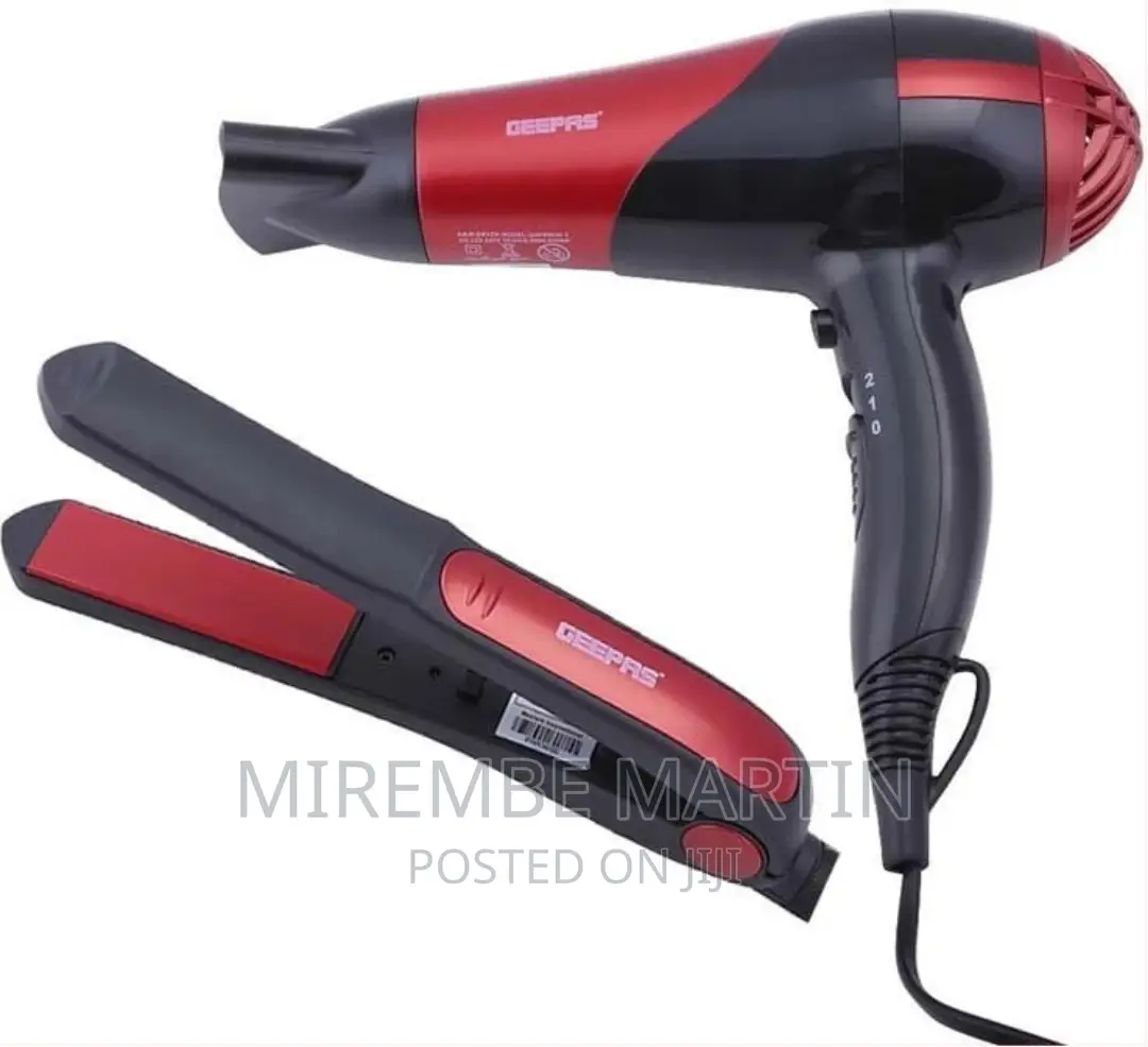 GEEPAS GHF86036 Hair Dryer Straightener