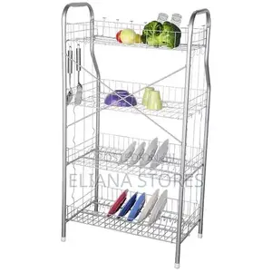 4 Tier Stainless Steel Dish Drainer Outdoor
