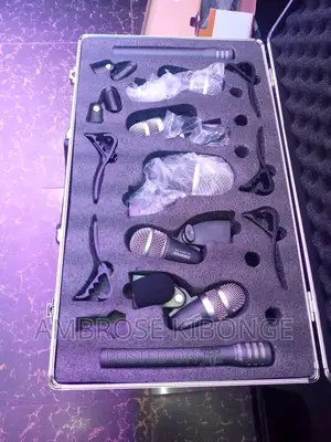 SHURE 6piece Dynamic Kit Drum Mics for Performing Recording