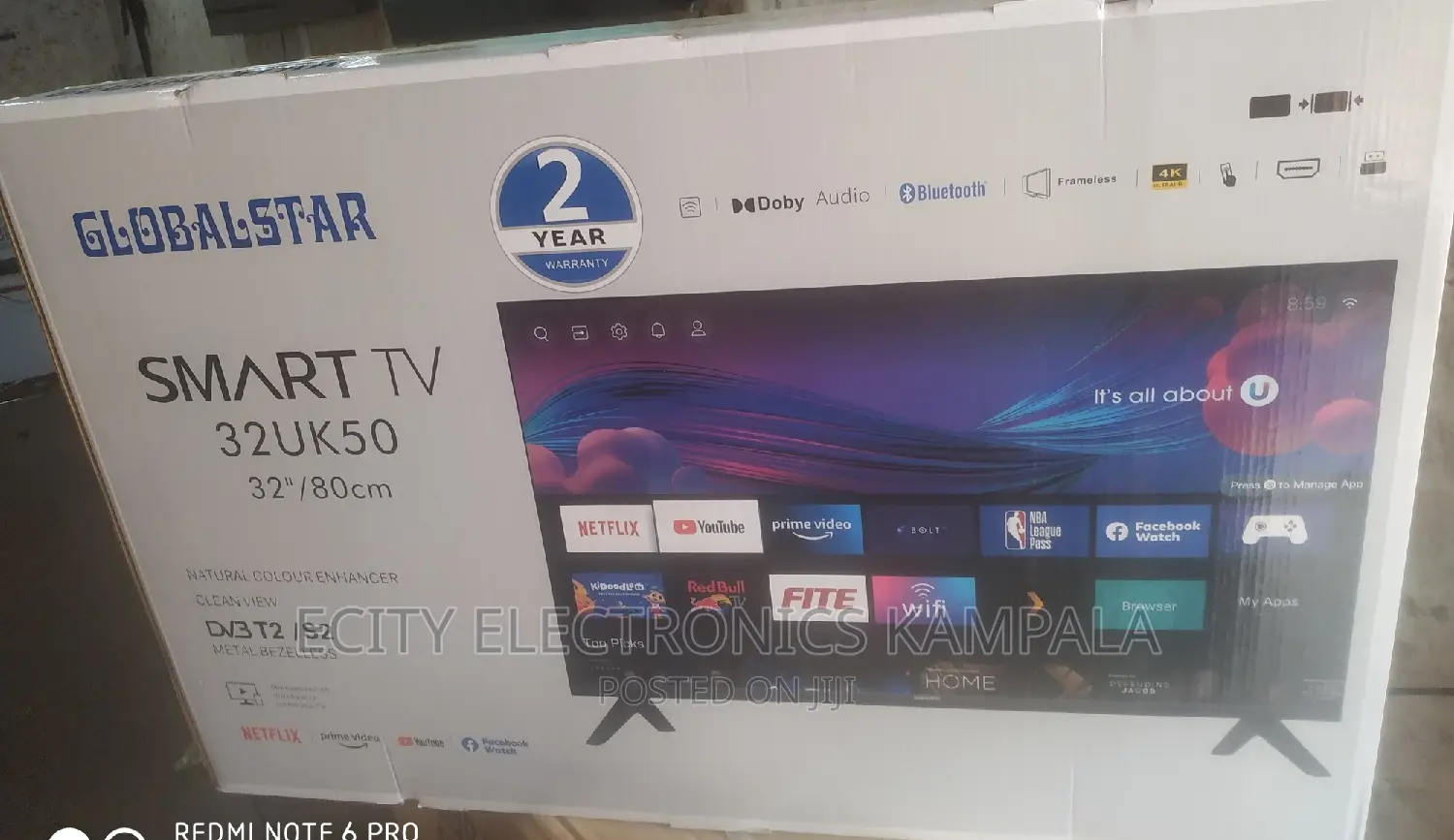 Globalstar Smart TV 32"Inch