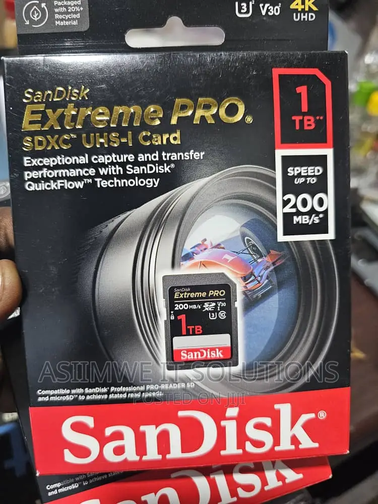 1tb Extreme PRO SD Card