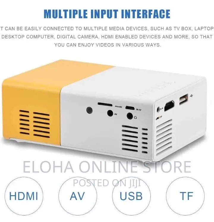 Portable LED Projector