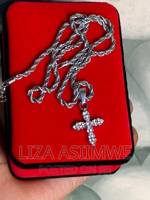 Rope Necklaces With a Cross Pendant