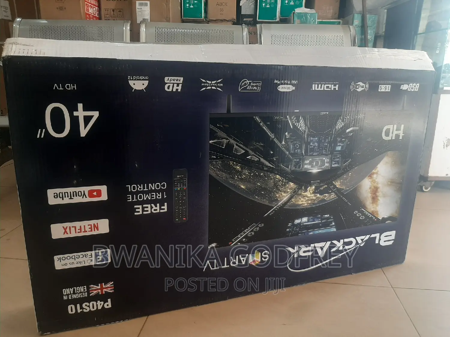 BLACKARK 40 Inches Smart Tv