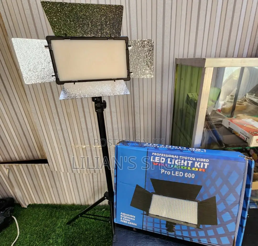Rechargeable Professional Photo and Video Light Kit