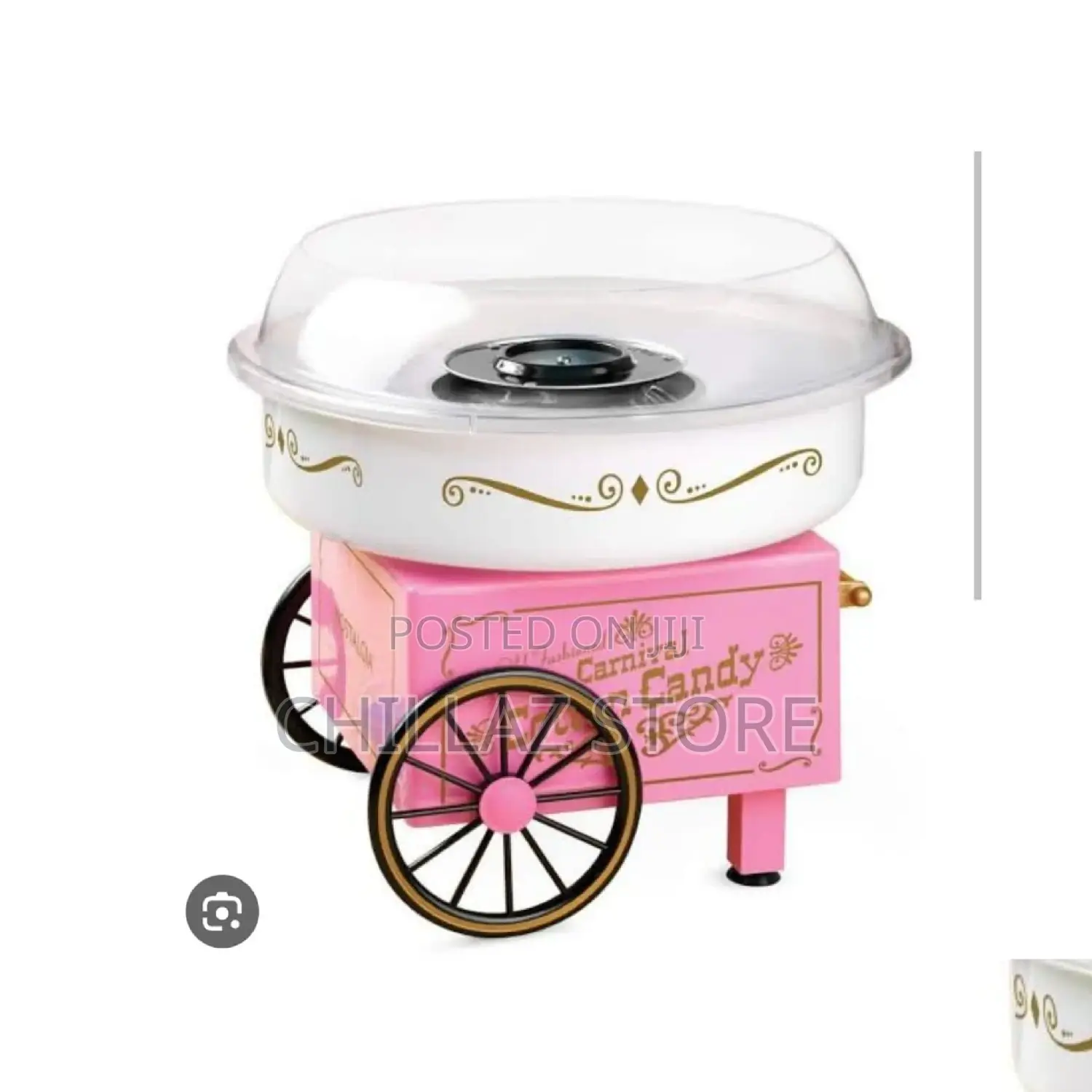 Electric Cotton Candy Machine.