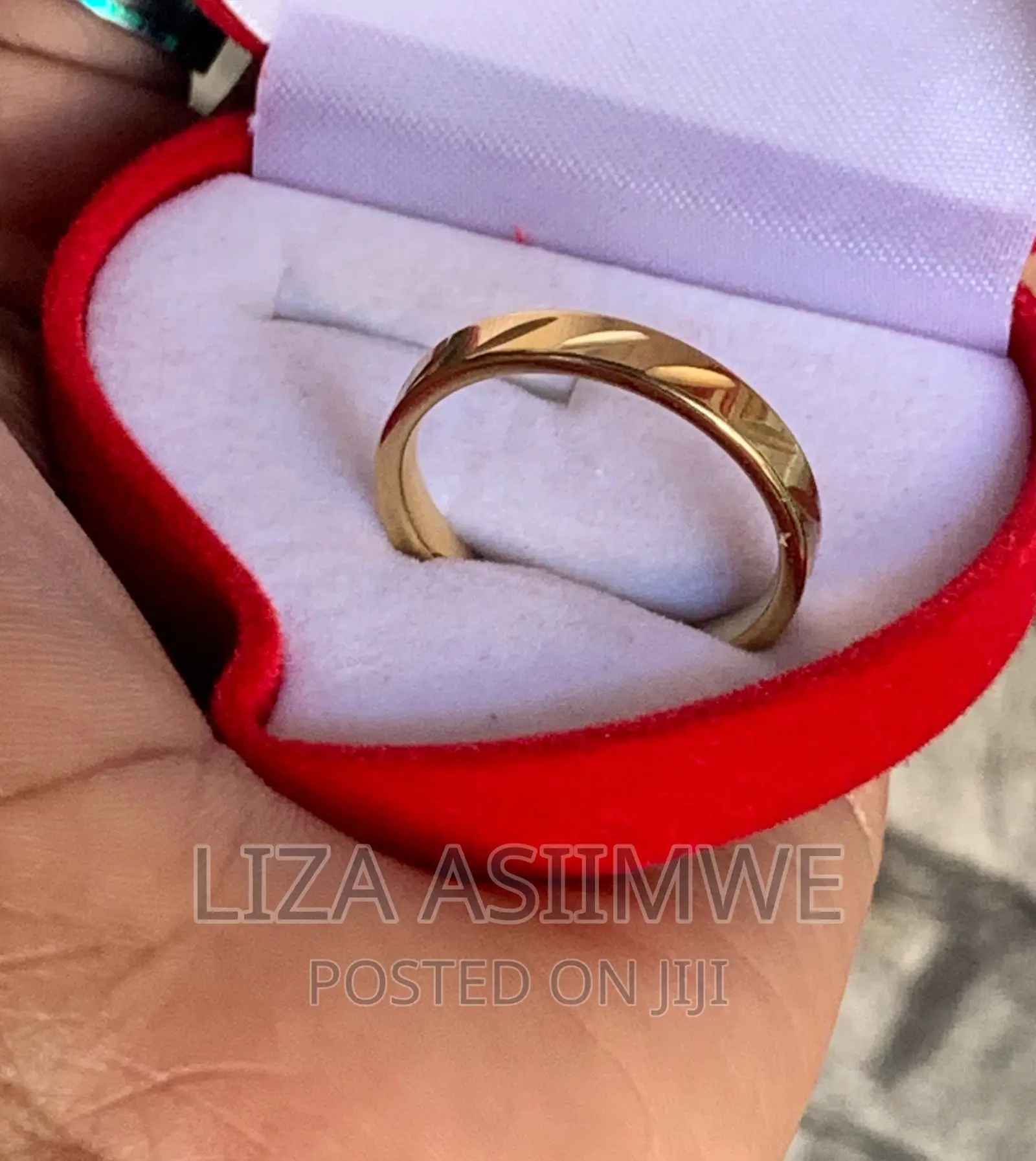 Wedding Ring Available Only in Size 20 (10)